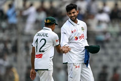 Nayeem Hasan ran through the lower order, Bangladesh vs West Indies, 1st Test, Dhaka, 3rd day, October 30, 2026