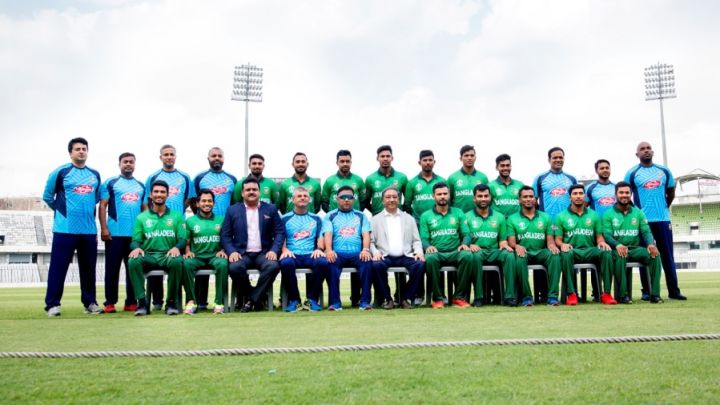 Bangladesh green jersey undergoes one change