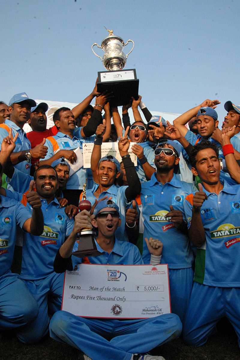 Lots of cheer as India win T20 World Cup for the Blind ESPNcricinfo