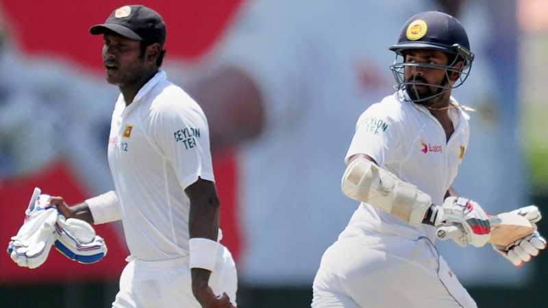 The ever reliable Jersey no.69 Angelo Mathews ends up with a 69