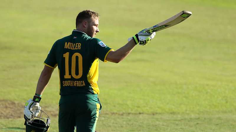 South africas david miller bats during the icc champions trophy hi-res  stock photography and images - Alamy