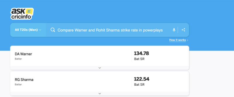 Cricinfo streaming clearance