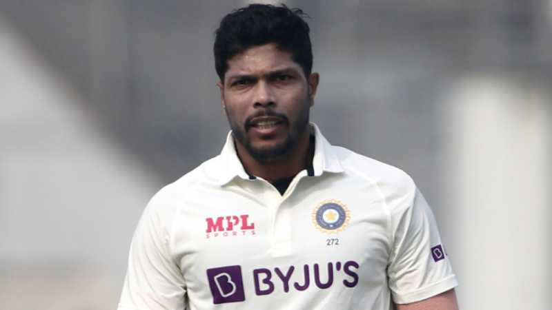 Umesh Yadav in action