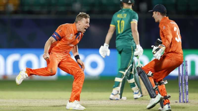 Live Cricket Update - NED vs SA 15th Match - Live report - Netherlands vs  South Africa, Dharamsala