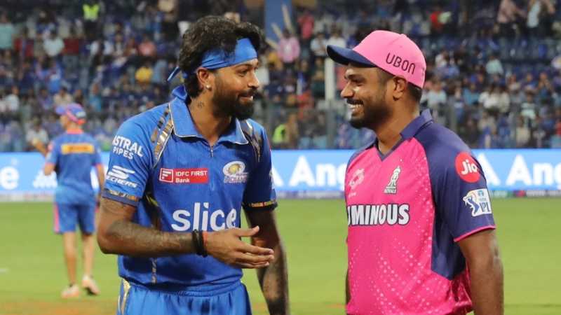 mumbai indians vs rajasthan royals stats