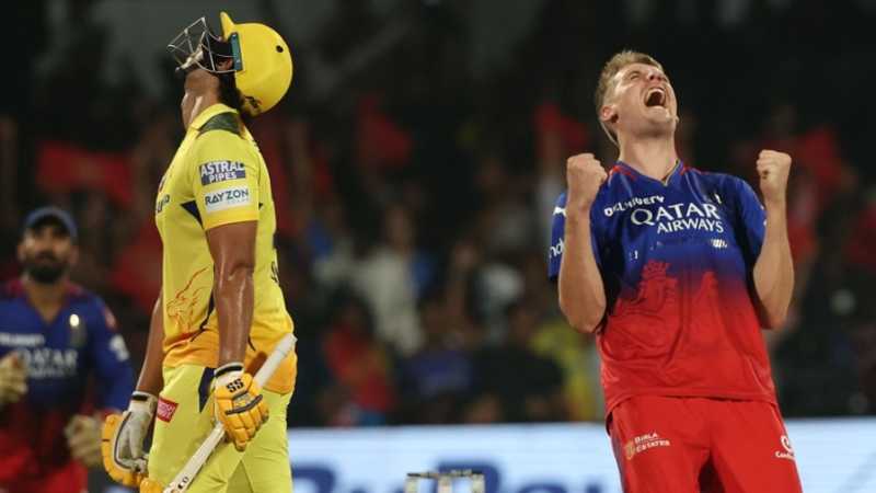 Live Report - RCB hold nerve to knock CSK out and make playoffs