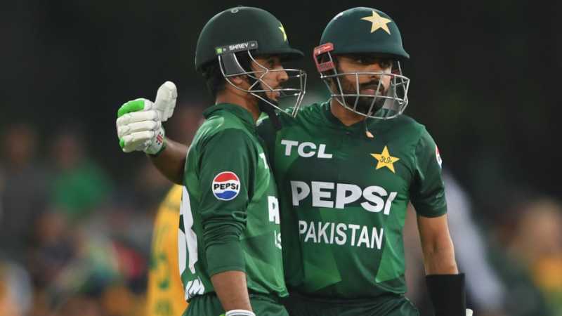 Saim Ayub and Babar Azam added 87 off 45 balls, South Africa vs Pakistan, 2nd T20I, Centurion, December 13, 2024