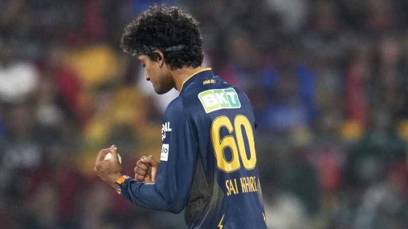IPL 2025 - 'Scientist' Sai Kishore shows off his new inventions against RCB  | ESPNcricinfo