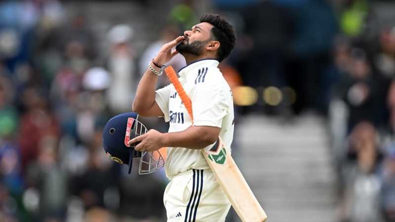 It was a typical Rishabh Pant century which included 15 fours and three sixes, England vs India, 1st Test, Leeds, 4th day, June 23, 2025