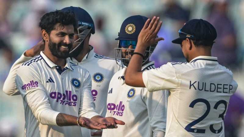 Ravindra Jadeja spun a web around South Africa, India vs South Africa, 1st Test, Kolkata, 2nd day, November 15, 2025
