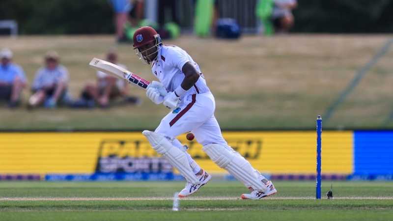 Justin Greaves made a patient fifty on fourth day, New Zealand vs West Indies, 1st Test, Christchurch, 4th day, December 5, 2025