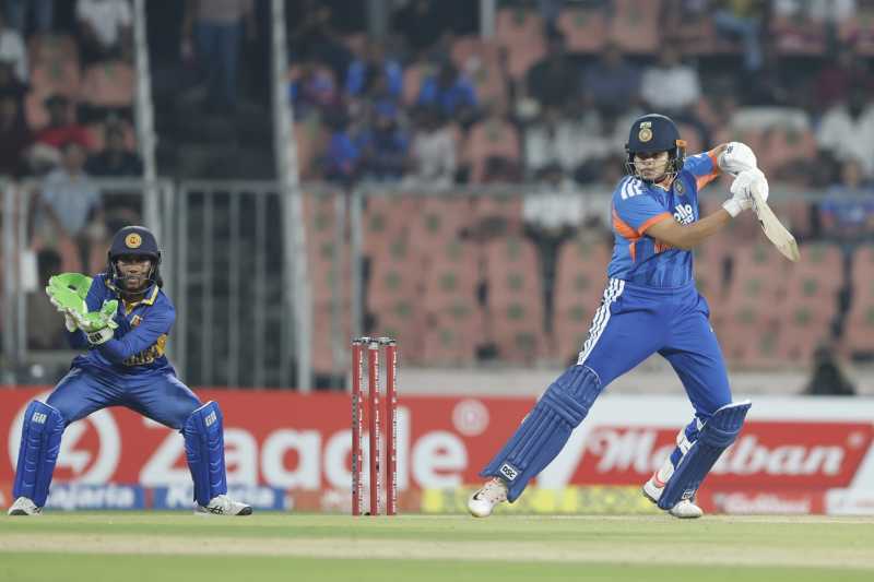 Shafali Verma plays the cut shot, India vs Sri Lanka, 3rd T20I, Thiruvananthapuram, December 26, 2025