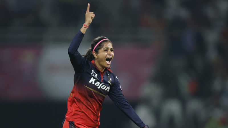 Shreyanka Patil got Meg Lanning and Phoebe Litchfield in the same over, Royal Challengers Bengaluru vs UP Warriorz, WPL, Navi Mumbai, January 12, 2026