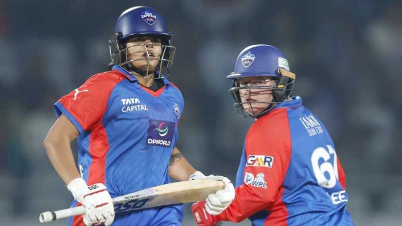 Shafali Verma and Lizelle Lee put on 63 runs for the opening stand, Mumbai Indians vs Delhi Capitals, WPL 2026, Vadodara, January 20, 2026