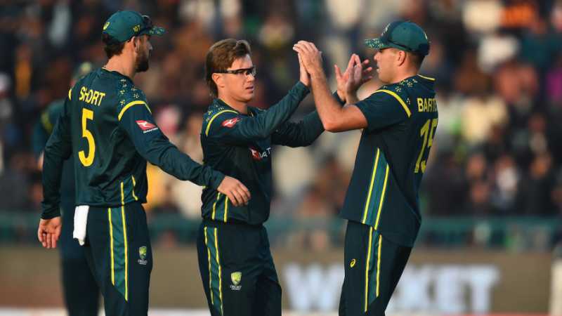 Adam Zampa took crucial wickets in the middle overs, Pakistan vs Australia, 1st T20I, Lahore, January 29, 2026