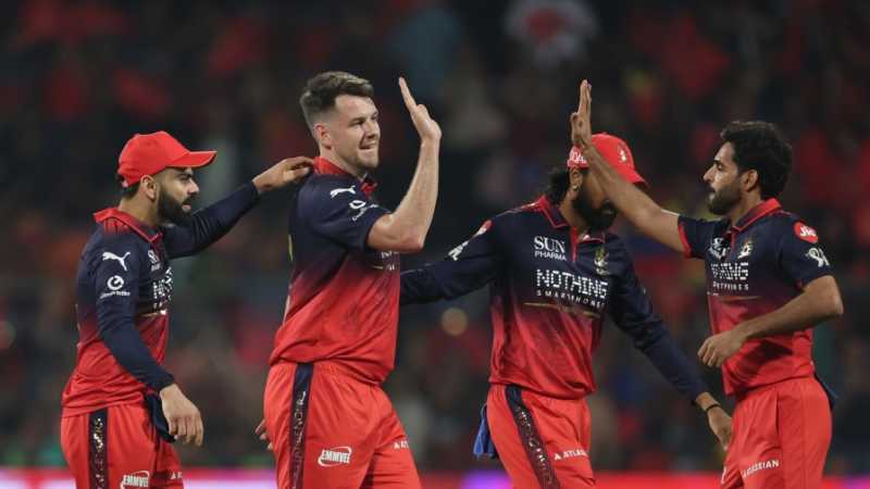 royal challengers bangalore vs csk rcb match score