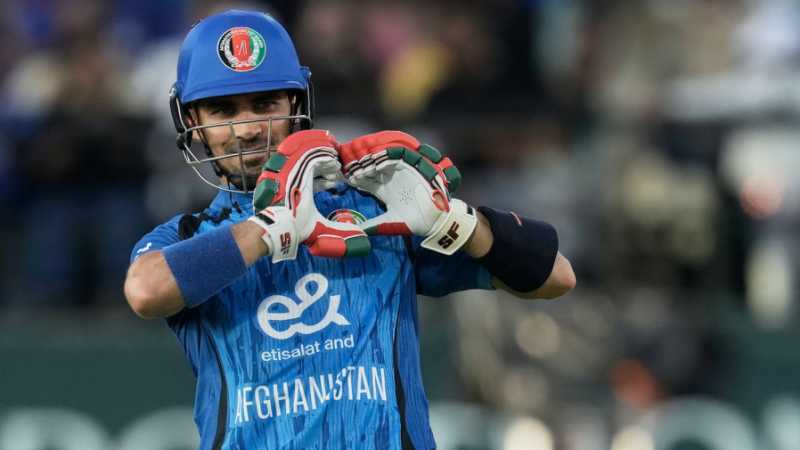 Rahmanullah Gurbaz made a 25-ball fifty, the second-fastest for Afghanistan in men's ODIs, India vs Afghanistan, 1st ODI, Dharamsala, June 13, 2026