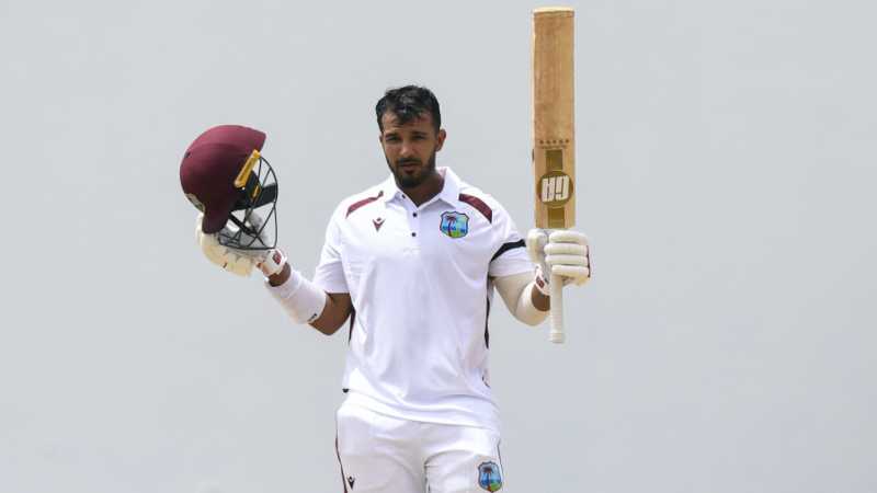 Amir Jangoo made his maiden Test 150, West Indies vs Sri Lanka, 1st Test, North Sound, 3rd day, June 27, 2026