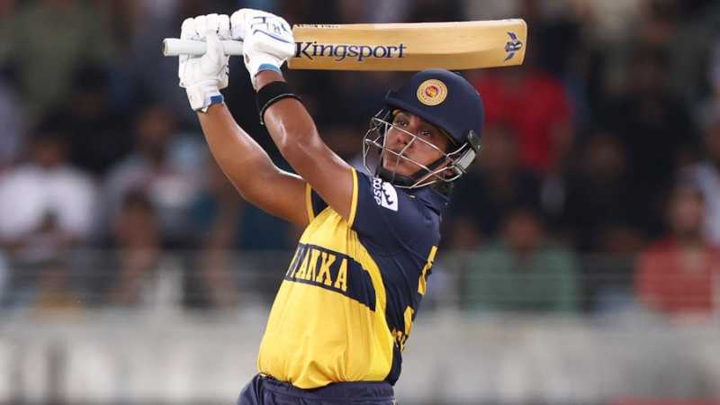 Chamari Athapathhu got a few big hits away, India vs Sri Lanka, final, Women's T20 Asia Cup, Dubai, September 13, 2026