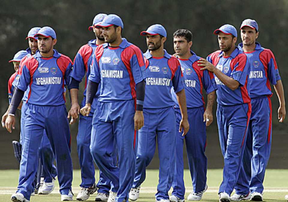 Afghanistan celebrate a strike, Afghanistan v Denmark, ICC World Cup Qualifiers, Johannesburg, April 1, 2009