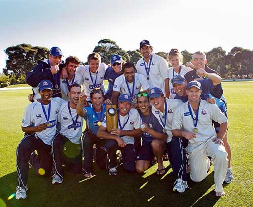 The victorious Auckland team