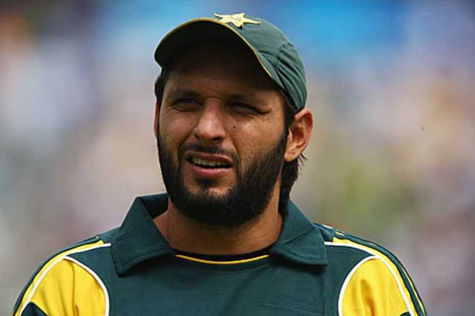 Shahid Afridi's two wickets were in vain