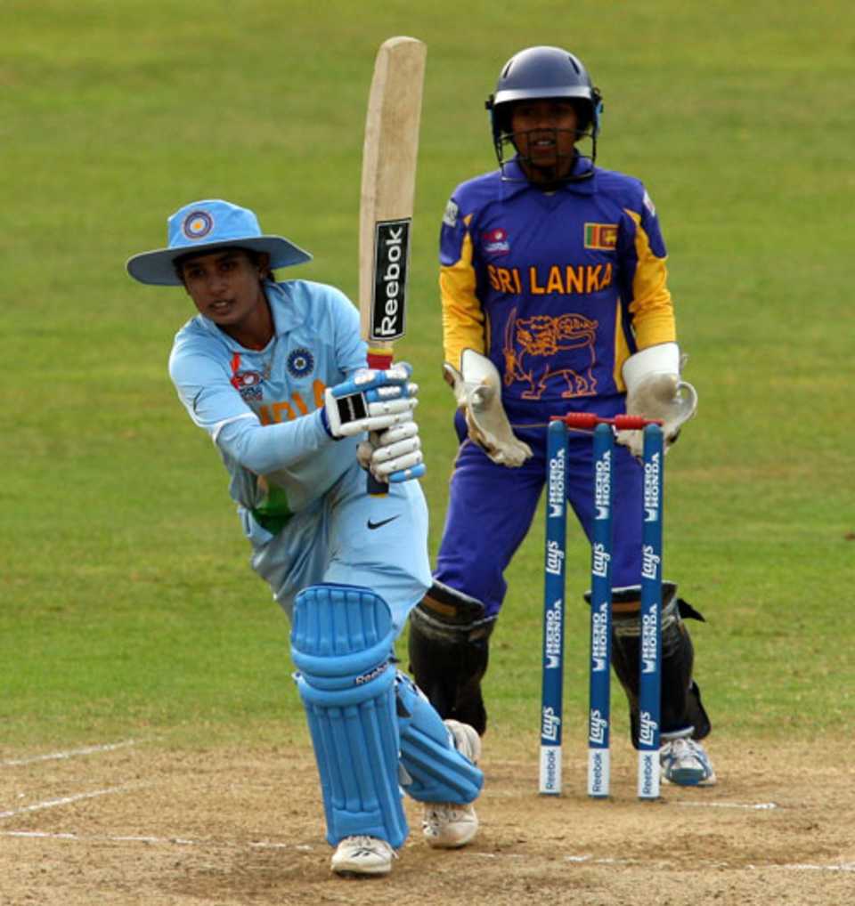 Mithali Raj strokes through the on side, India v Sri Lanka, ICC Women's World Twenty20, Taunton, June 15, 2009 