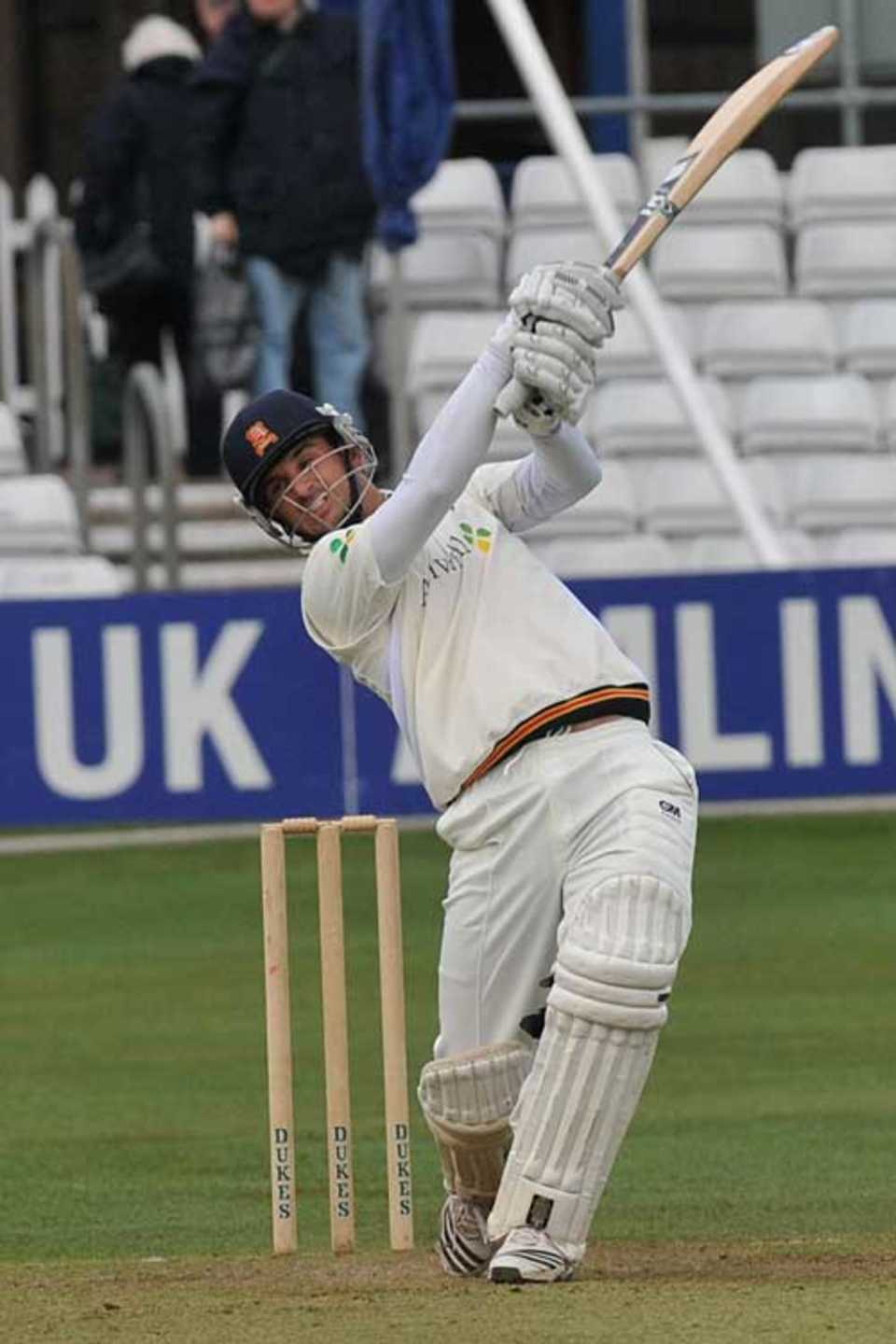 Ryan ten Doeschate warmed up for the season with a hundred, Essex v Leeds/Bradford MCCU, Chelmsford, April 3, 2010