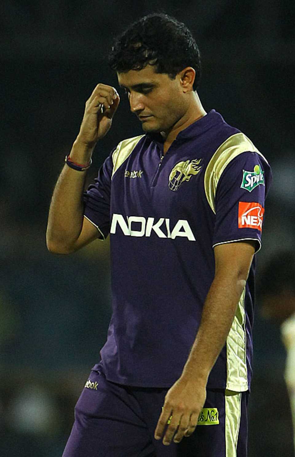 A dejected Sourav Ganguly runs out of ideas