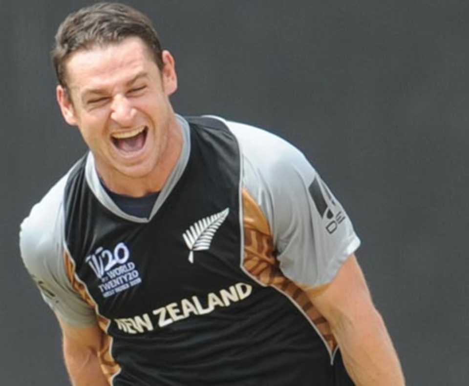 Nathan McCullum took three wickets in an over