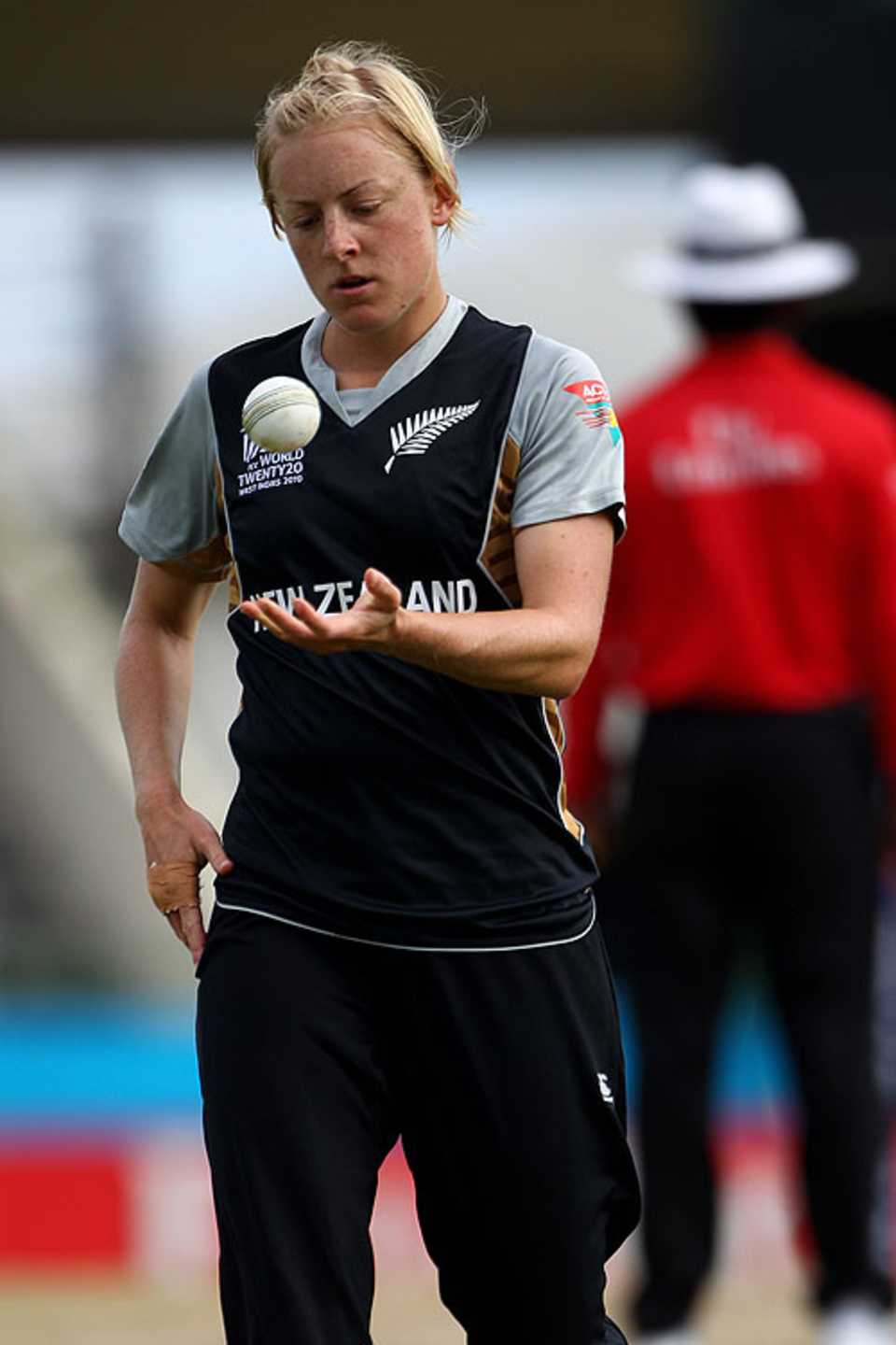Sian Ruck claimed two wickets for New Zealand against India