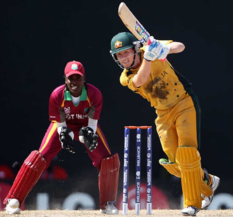 Australia women's captain Alex Blackwell top scored with 28