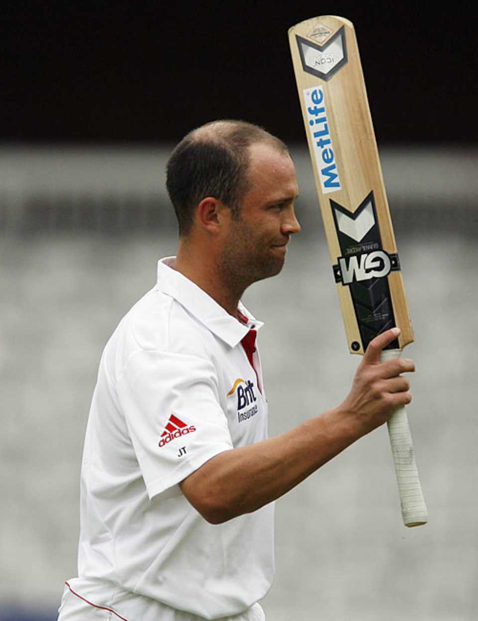Jonathan Trott completed a very satisfying match for him by hitting the winning runs to end unbeaten on 36
