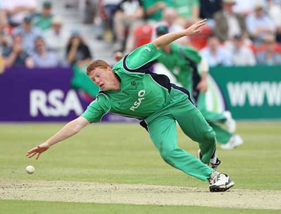 Kevin O'Brien trouble Australia with three wickets