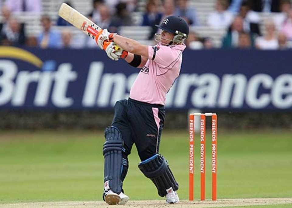 David Warner scored 29 off 18 balls, Middlesex v Kent, Friends Provident t20, Lord's, June 24, 2010