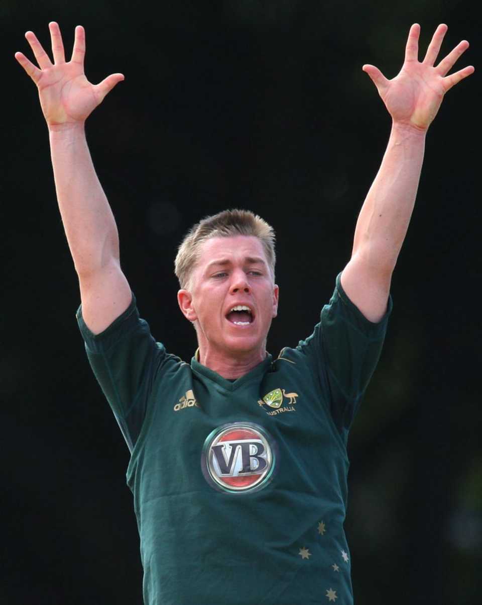 Left-arm-spinner Xavier Doherty opened the bowling for Australia A