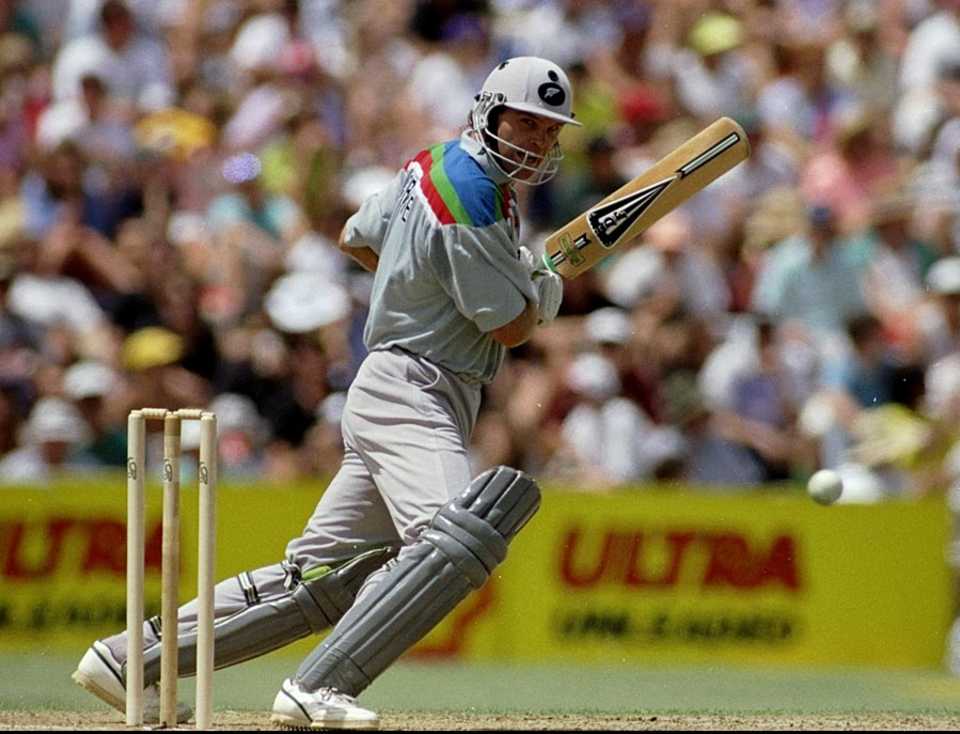 Martin Crowe began the World Cup with a century