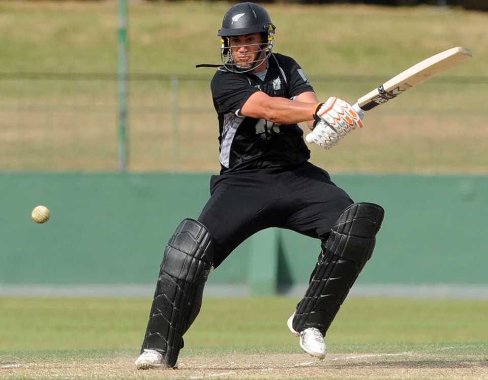 Ross Taylor top scored for New Zealand with 67, Sri Lanka Board President's XI v New Zealand, Tour match, SSC, August 4, 2010