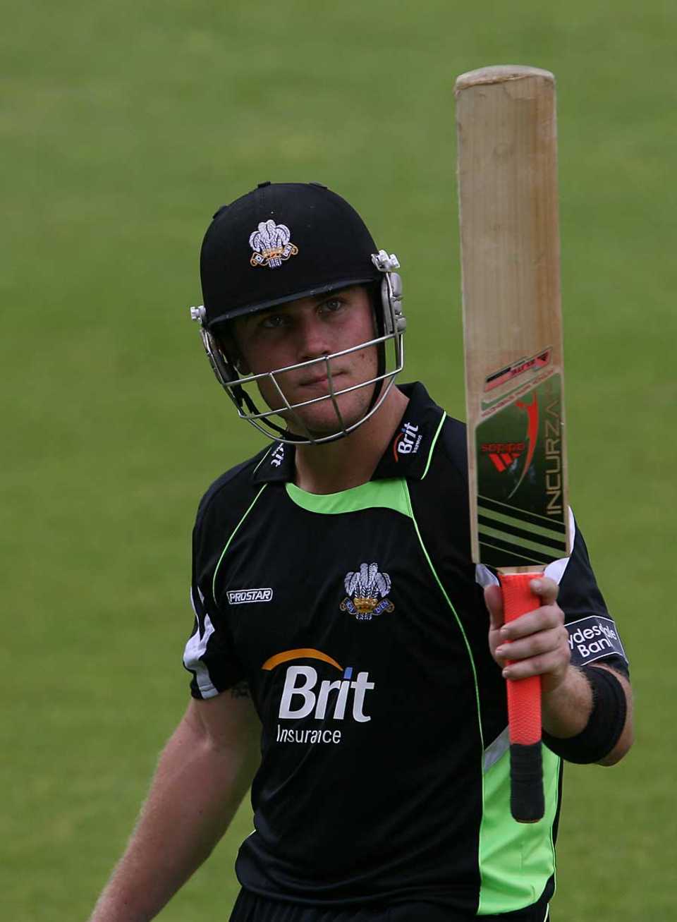 Rory Hamilton-Brown led Surrey's charge with his first one-day hundred, Surrey v Glamorgan, CB40, The Oval, August 4, 2010