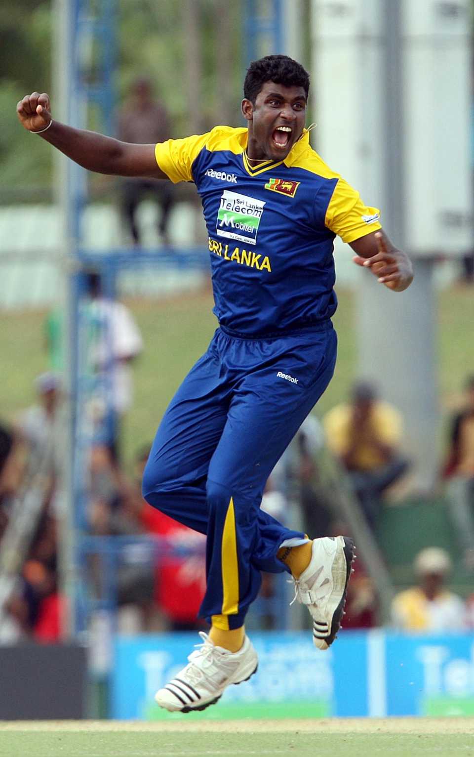 Thisara Perera helped skittle out India for 103