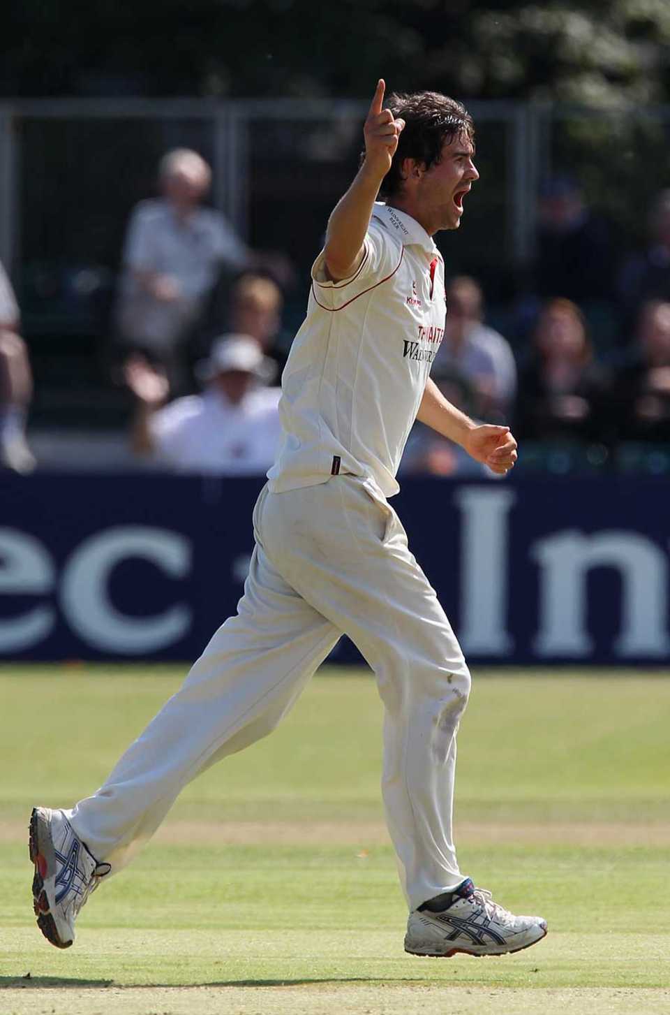 Kyle Hogg bagged 4 for 53 at Aigburth, Lancashire v Hampshire, County Championship, Division One, Liverpool, August 31, 2010