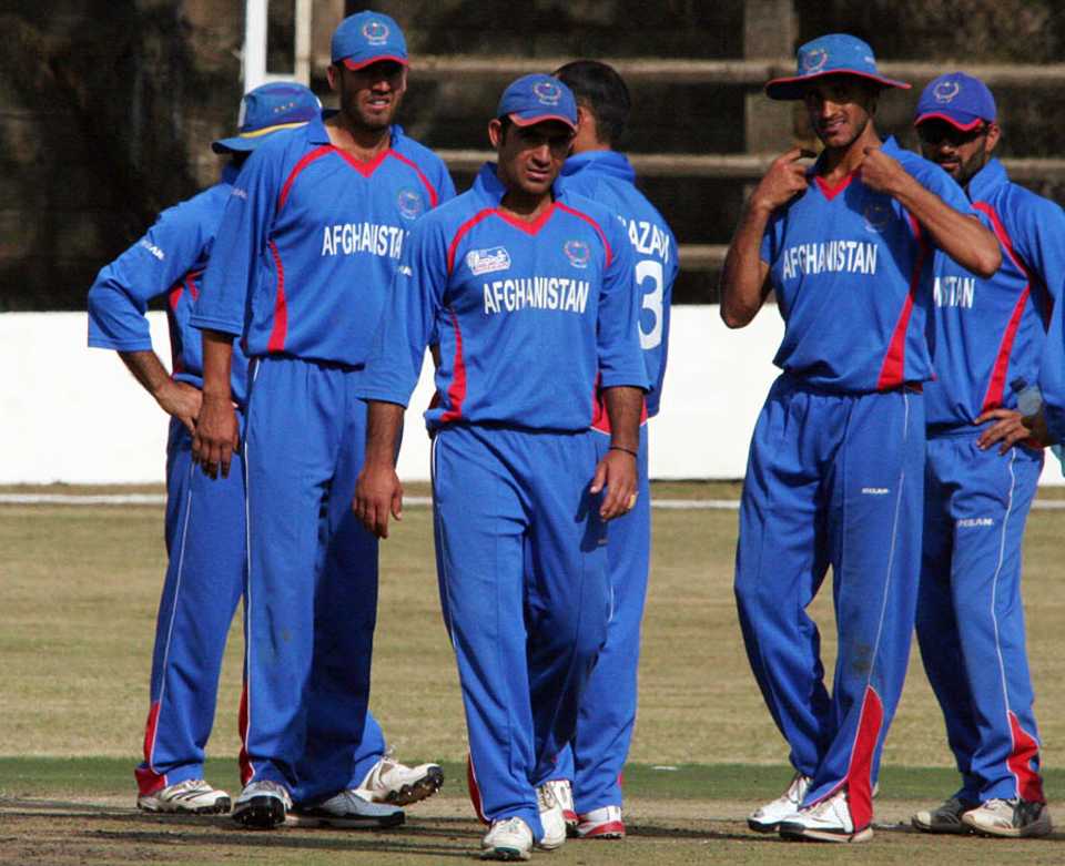 Afghanistan suffered the disappointment of a series loss