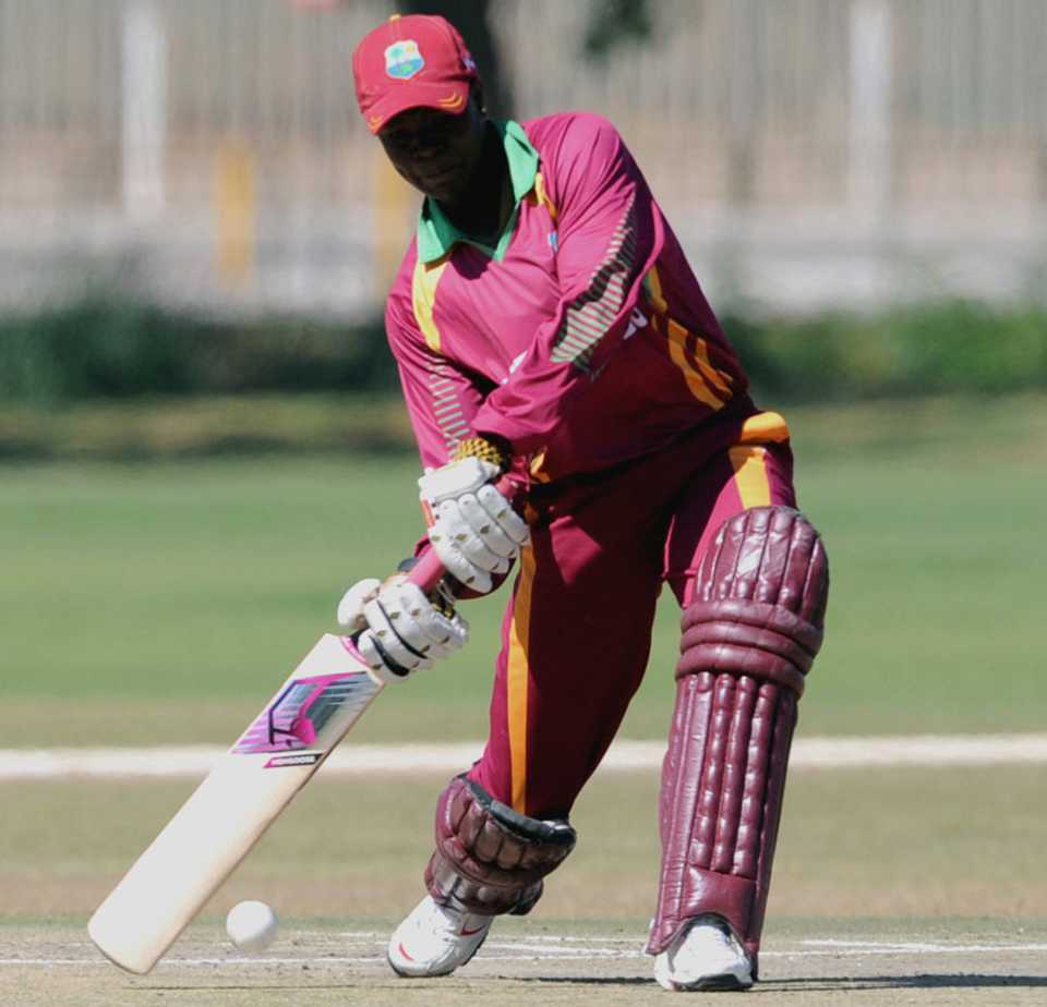 West Indies batsman Tremayne Smartt made 62 