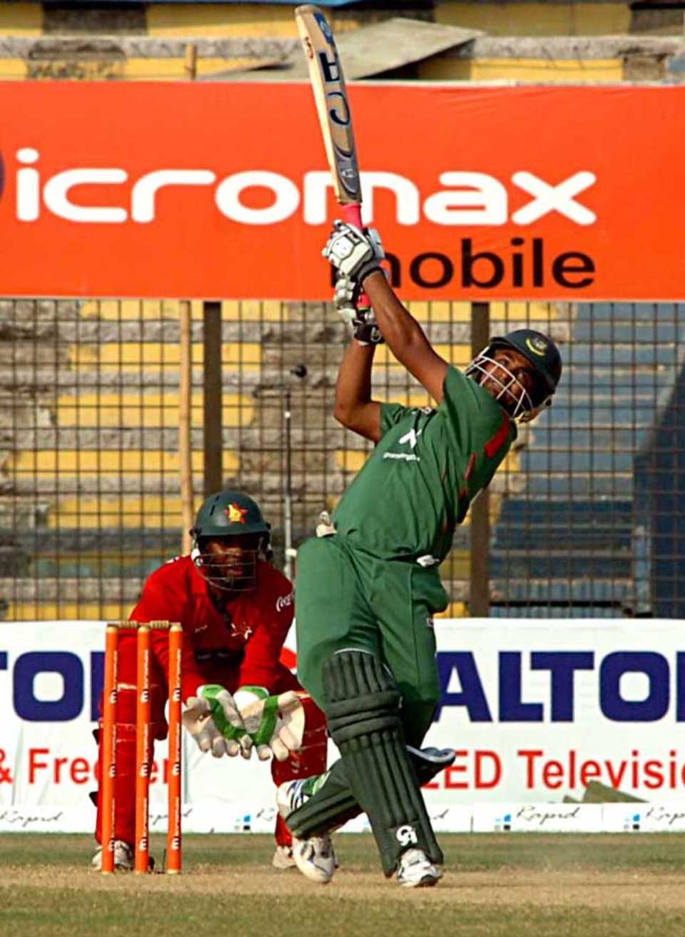 Tamim Iqbal smashed seven sixes in his 95, Bangladesh v Zimbabwe, 5th ODI, Chittagong