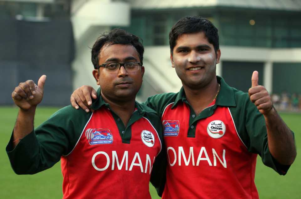 Vaibhav Wategaonkar and Amir Ali had reason to be happy after their side's win
