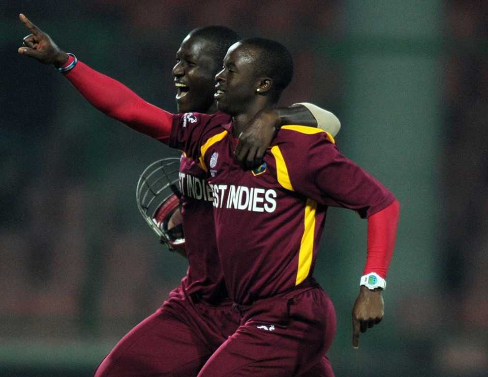 Kemar Roach is thrilled after picking up a hat-trick