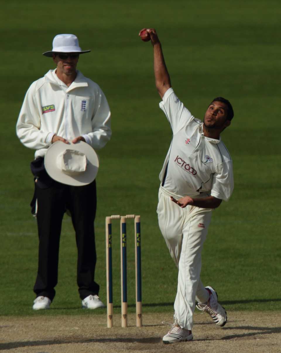 Adil Rashid recorded match figures of 11 for 114 in Yorkshire's nine-wicket win