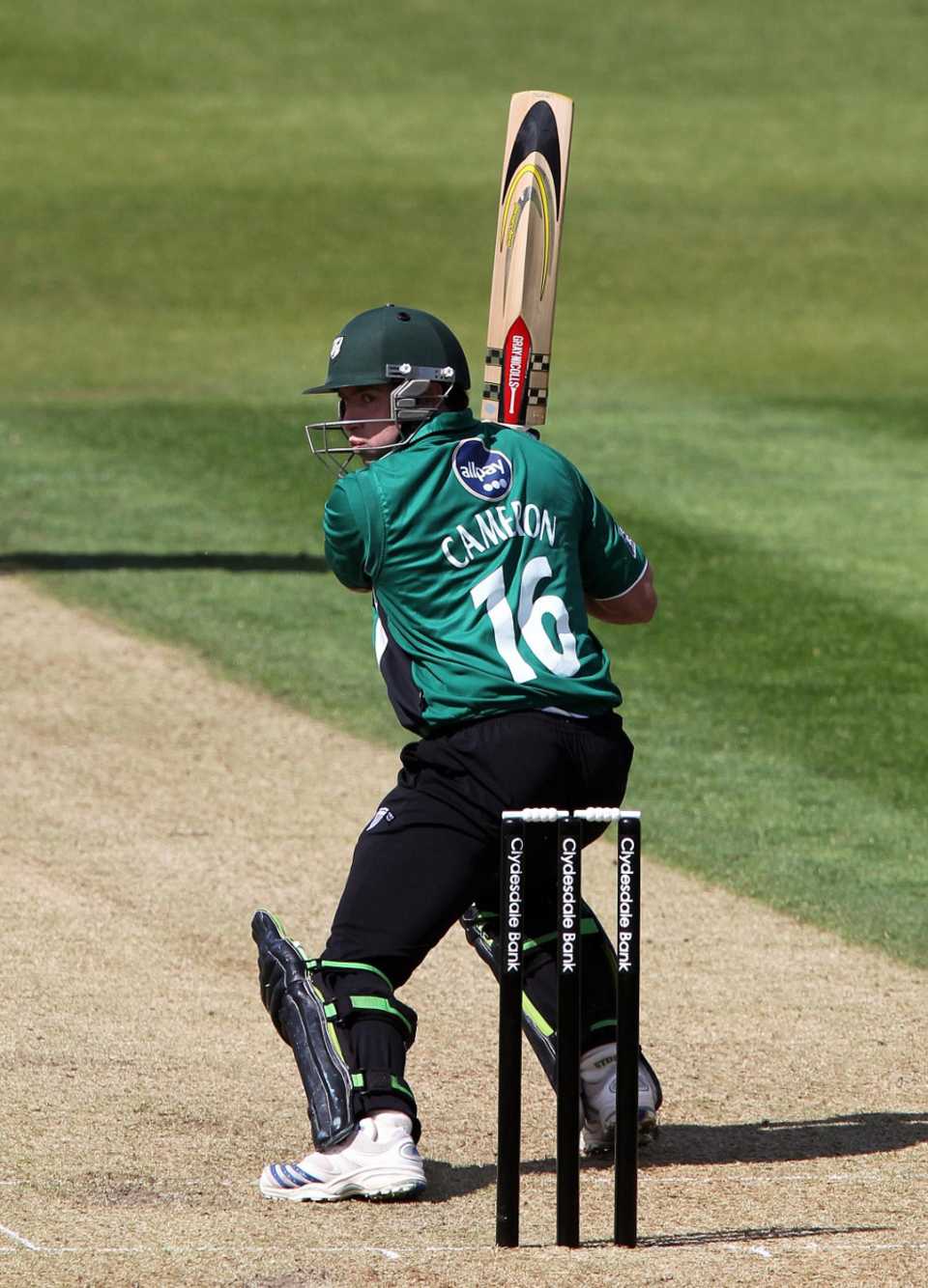 James Cameron was the only Worcestershire batsman to impress with 69