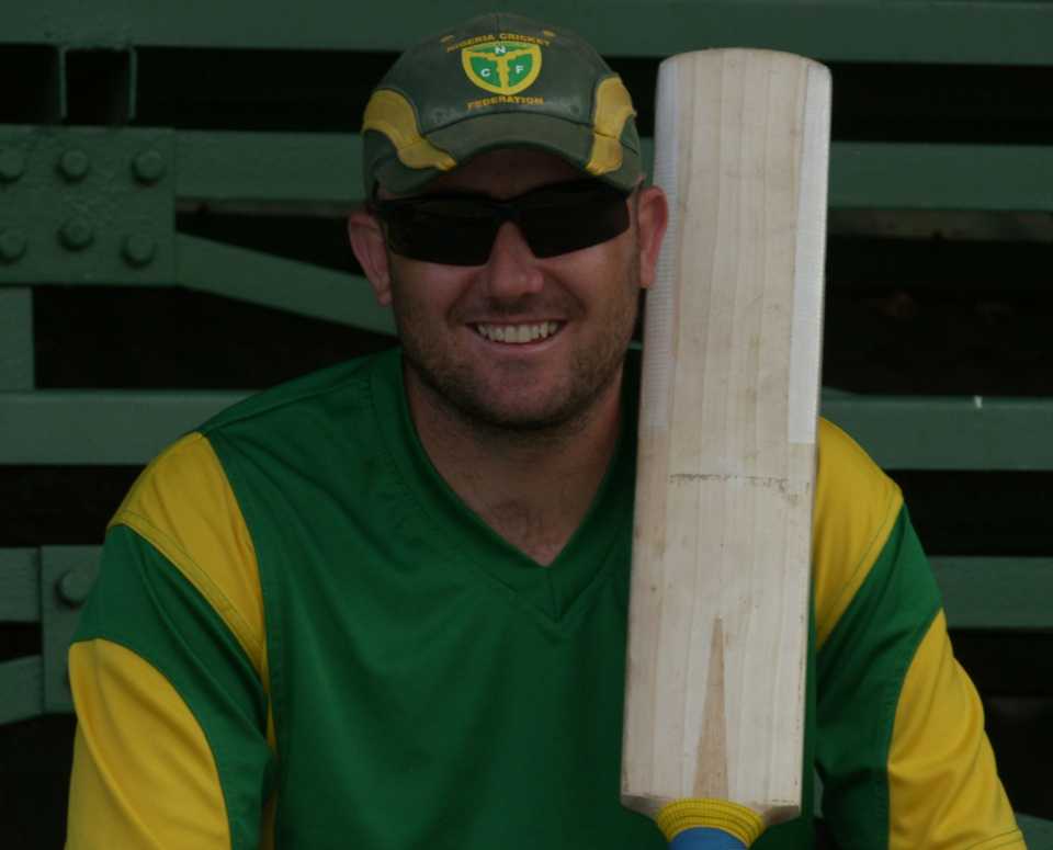 Batsman Sean Phillips was Nigeria's star performer, ICC Africa World Cricket League T20 Division Two, May 19 2011
