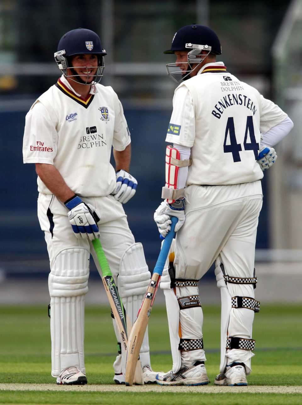 Will Smith and Dale Benkenstein put on a massive 273 for the fourth wicket, Warwickshire v Durham, County Championship Division One, Edgbaston, May 25 2011